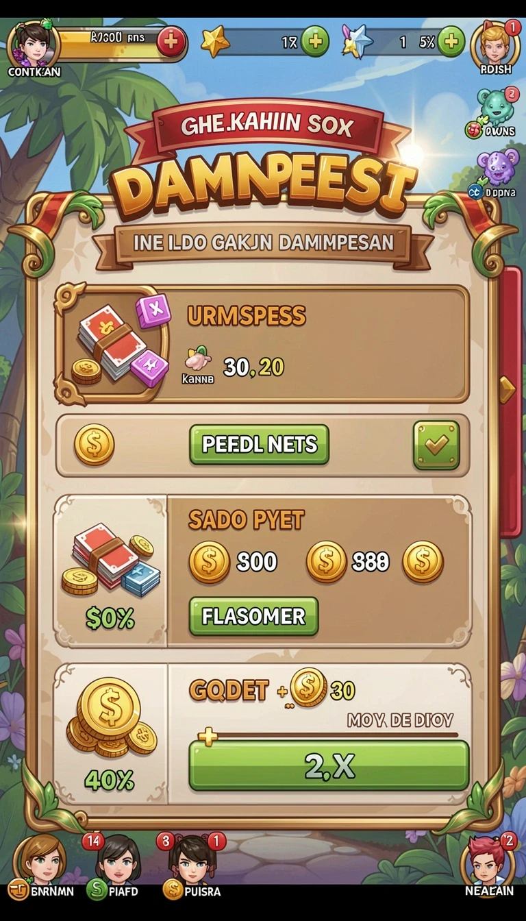 Cuplikan layar menu unduhan rpvip8 untuk perangkat Android