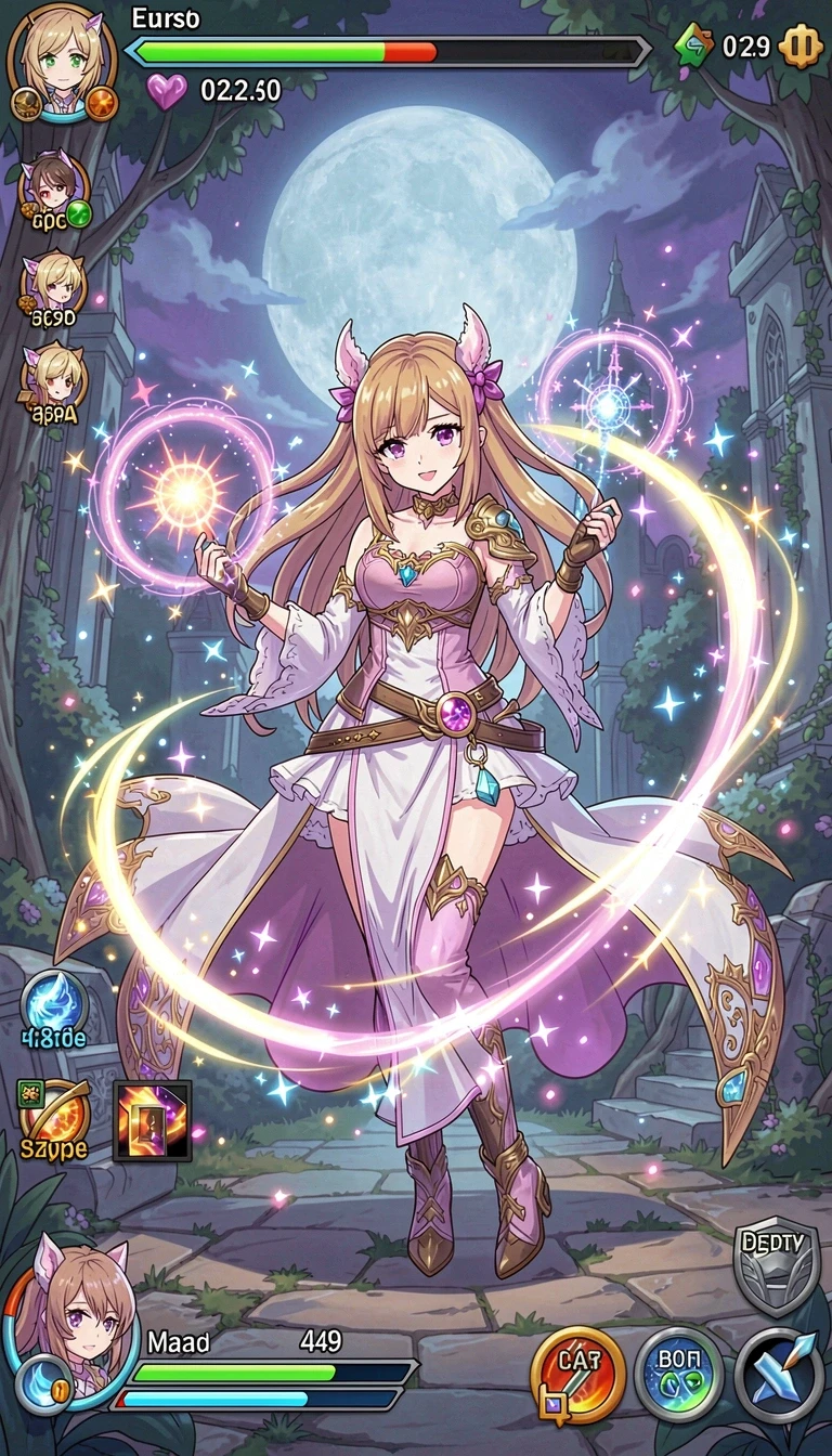 Galeri pratinjau visual rpvip8 build APK resmi terbaru